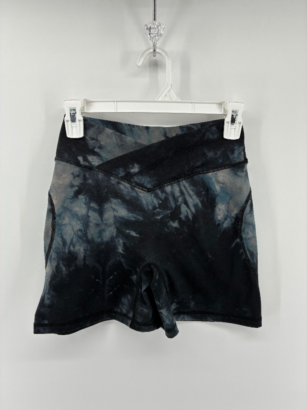 Criss Cross Tie Dye Alphalete Shorts